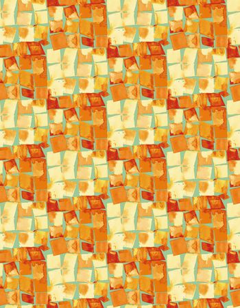 526024-水彩 几何 服装 家纺 丝巾 华亿平台