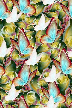 创意服装面料印花华亿平台图片