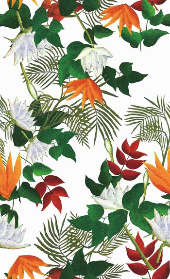 526095-原创大牌树叶 花朵华亿平台