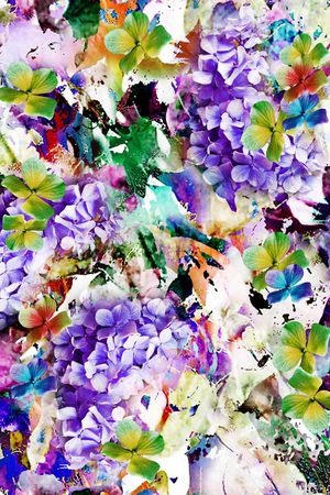 中国风印花华亿平台图片