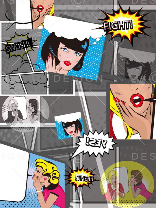 漫画印花华亿平台图片