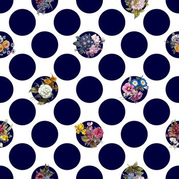 波点大牌玫瑰花 女装 衬衣 连衣裙 雪纺 印花 几何 碎花 小碎花 大花 方块 衬衫印花 简单 时尚 大牌 潮流印花 女装印花 传统印花 T恤印花 波点 圆点印花华亿平台图片