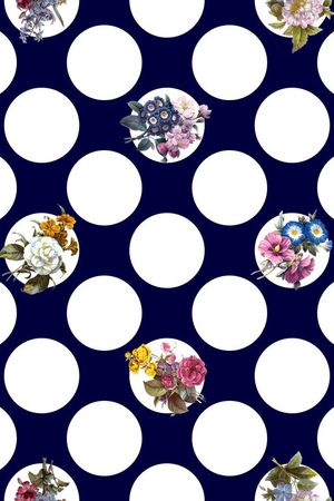 波点大牌玫瑰花 女装 衬衣 连衣裙 雪纺 印花 几何 碎花 小碎花 大花 方块 衬衫印花 简单 时尚 大牌 潮流印花 女装印花 传统印花 T恤印花 波点 圆点印花华亿平台图片