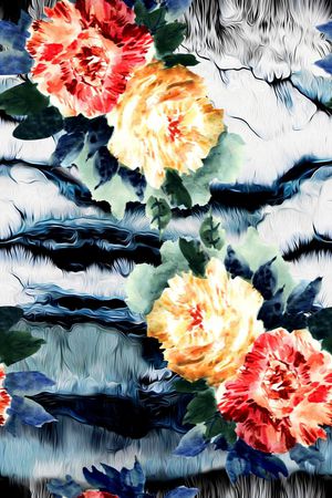 服装设计印花华亿平台图片