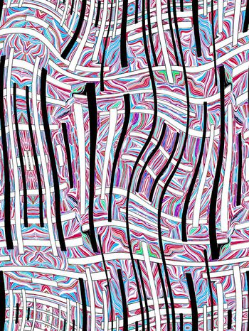 526373-抽象 多下 几何 组合 服装 家纺