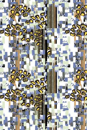 几何印花华亿平台图片