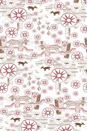 几何印花华亿平台图片