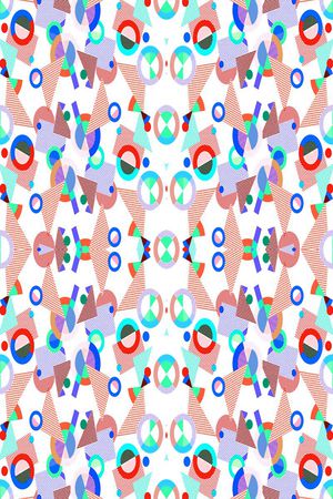 几何印花华亿平台图片