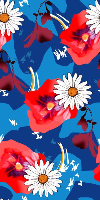 手绘印花华亿平台图片