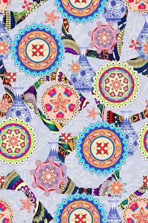 民族风印花华亿平台图片