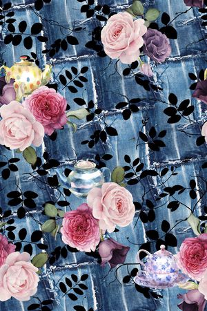 茶壶印花华亿平台图片