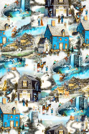 女装 围巾 袜子 抽象 连衣裙 衬衫 男装印花华亿平台图片