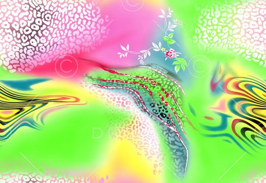 粉嫩印花华亿平台图片