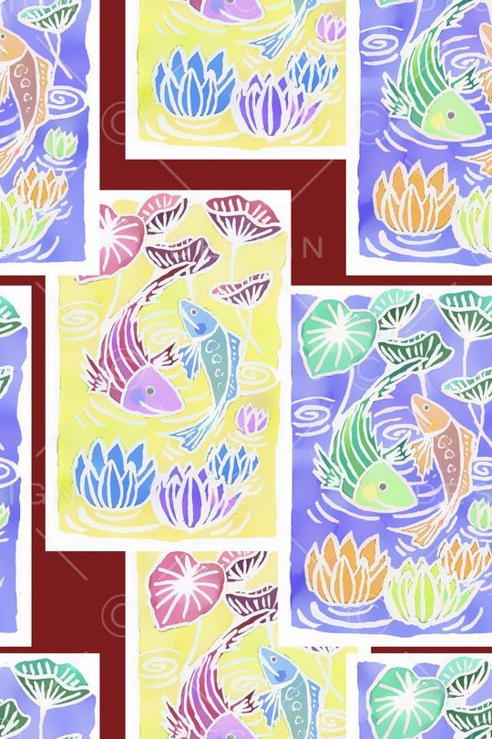 复古印花华亿平台图片