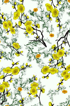 中国风印花华亿平台图片