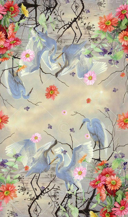 潮流时尚印花华亿平台图片