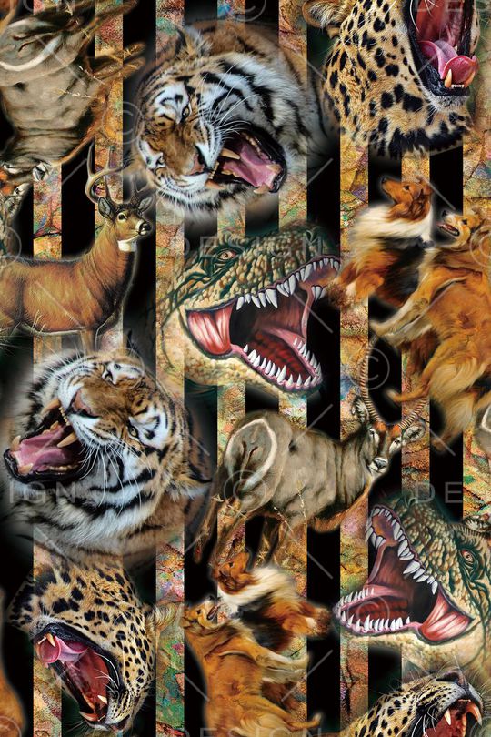 条纹几何印花华亿平台图片