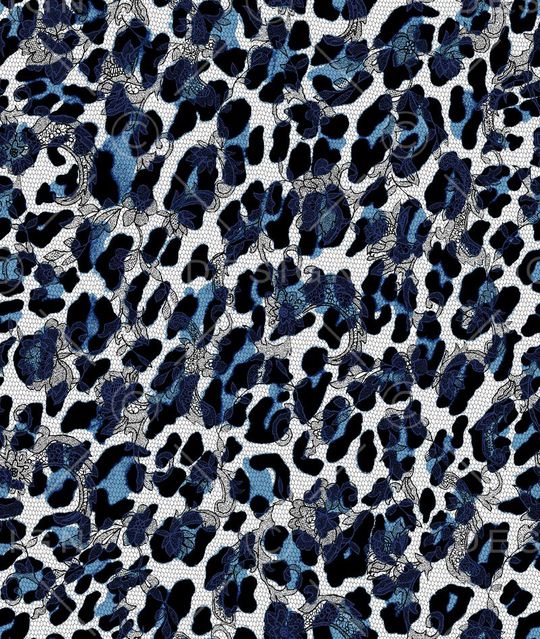 豹纹印花华亿平台图片