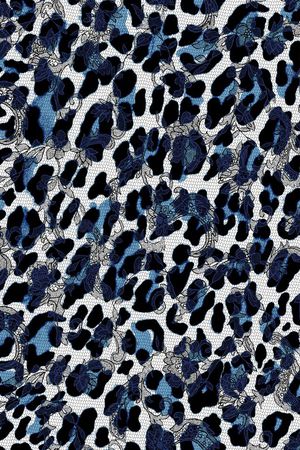 豹纹印花华亿平台图片