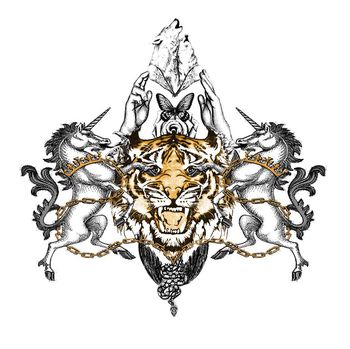 动物印花华亿平台图片