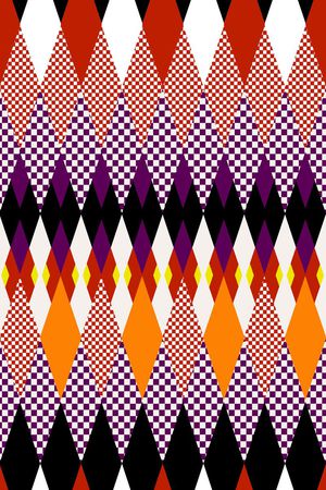 几何印花华亿平台图片