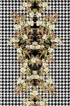 潮流时尚印花华亿平台图片