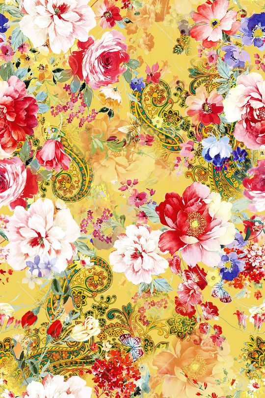 碎花印花华亿平台图片