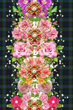 潮流时尚印花华亿平台图片