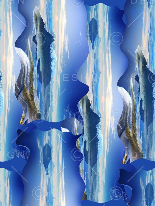 抽象印花华亿平台图片