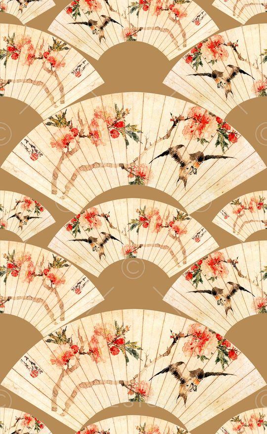 中国风印花华亿平台图片