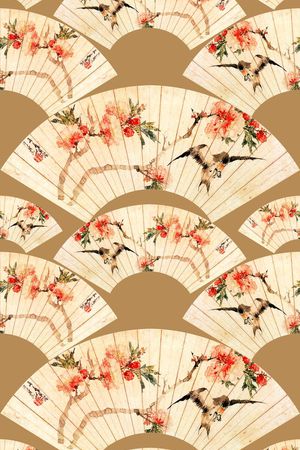 中国风印花华亿平台图片