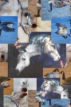 流行时尚印花华亿平台图片