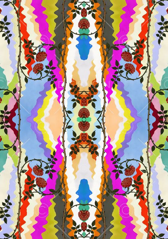 波西米亚印花华亿平台图片