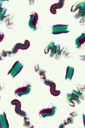 手绘印花华亿平台图片