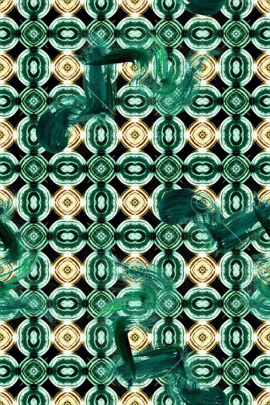 手绘印花华亿平台图片