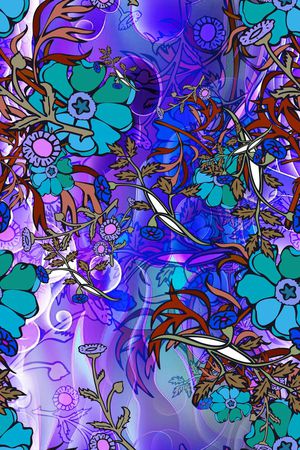 民族风印花华亿平台图片