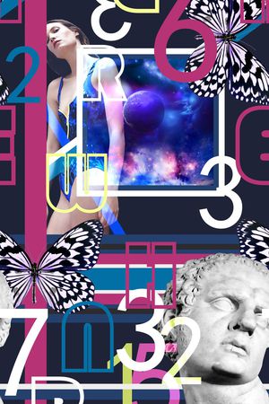 雕像印花华亿平台图片