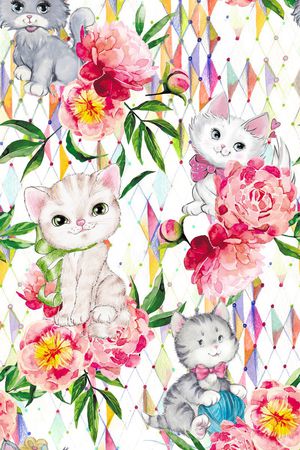 几何印花华亿平台图片