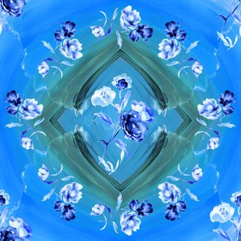 527230-流行时尚潮流女装炫丽水彩花卉3