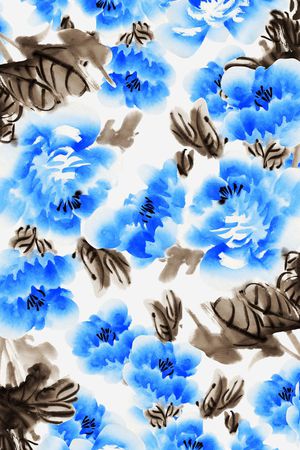 长巾印花华亿平台图片