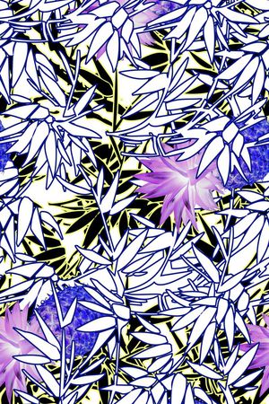 自然写意印花华亿平台图片