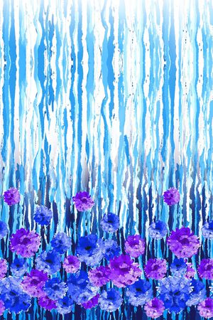 手绘印花华亿平台图片