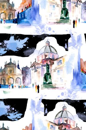 风景印花华亿平台图片