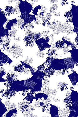 几何印花华亿平台图片