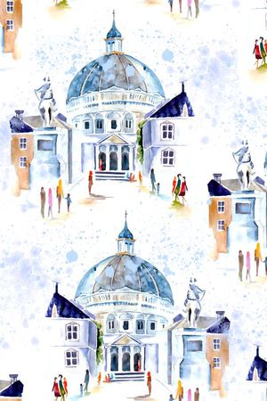 风景印花华亿平台图片