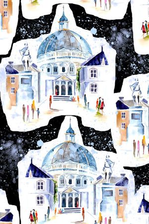 风景印花华亿平台图片