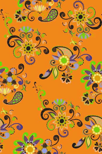 527339-民族风欧式佩斯利花纹中年女装华亿平台