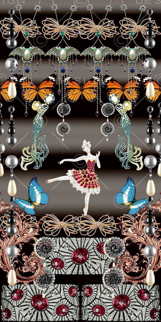 珠宝印花华亿平台图片