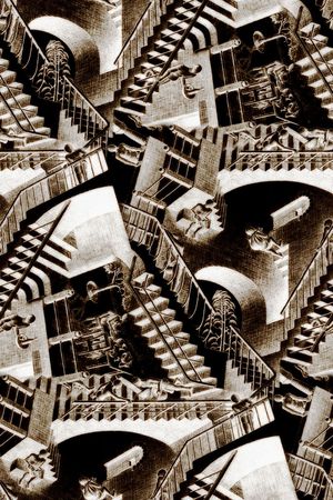 抽象印花华亿平台图片