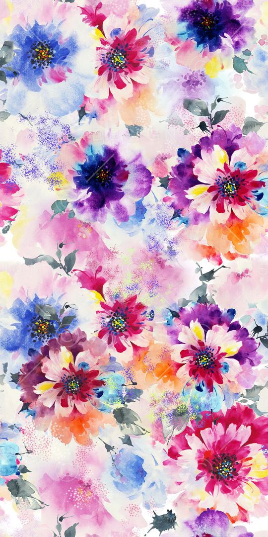 水墨画印花华亿平台图片